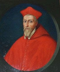 Colour portrait of William Cardinal Allen