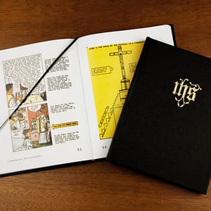 My Catholic Library Children's Missal for First Holy Communion gift in black with gold IHS on the cover